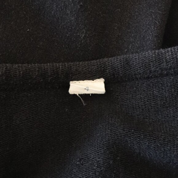 Lululemon Womens Meditate Black Sz 4 Activewear High-Low Wide Neck Sweatshirt - Picture 12 of 12